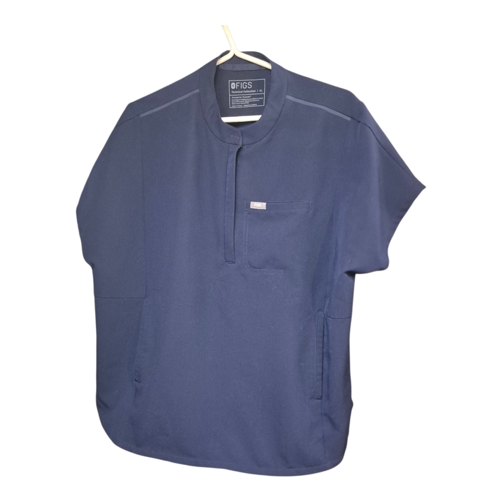 FIGS Montex Scrub Top Size XL Blue